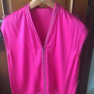 Elie Tahari "Dallas" Silk Blouse M